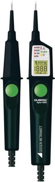 Gossen M611F DUSPOL digital 1000 TRUE RMS Spannungsprüfer mit Widerstand (3912282)
