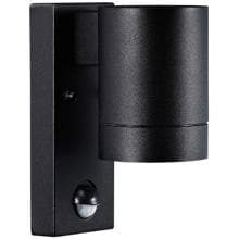Nordlux Tin Maxi Sensor Wandleuchte, 35 Watt, GU10, IP54, schwarz (21509103)
