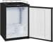 Exquisit BK160-HE-300G inox Bierkühler-Kühlschrank, 163 l, Zapfvorrichtung, Display, schwarz