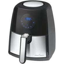 ProfiCook PC-FR 1147 H Heißluft-Fritteuse, 2,5 L, 1500 W, 7 Frittierprogramme, Cool Touch Griff, inox (501147)