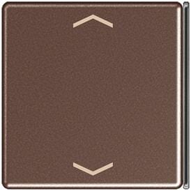Taste 4fach mit Symbolen, mokka, AS 500, A 500 & A plus, Jung A404TSAPMO23