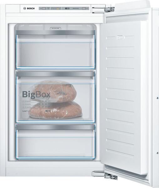 Bosch GIV21AFE0 Serie 4 Einbau Gefrierschrank, Nischenhöhe: 88 cm, 96 L, Festtürtechnik, LowFrost