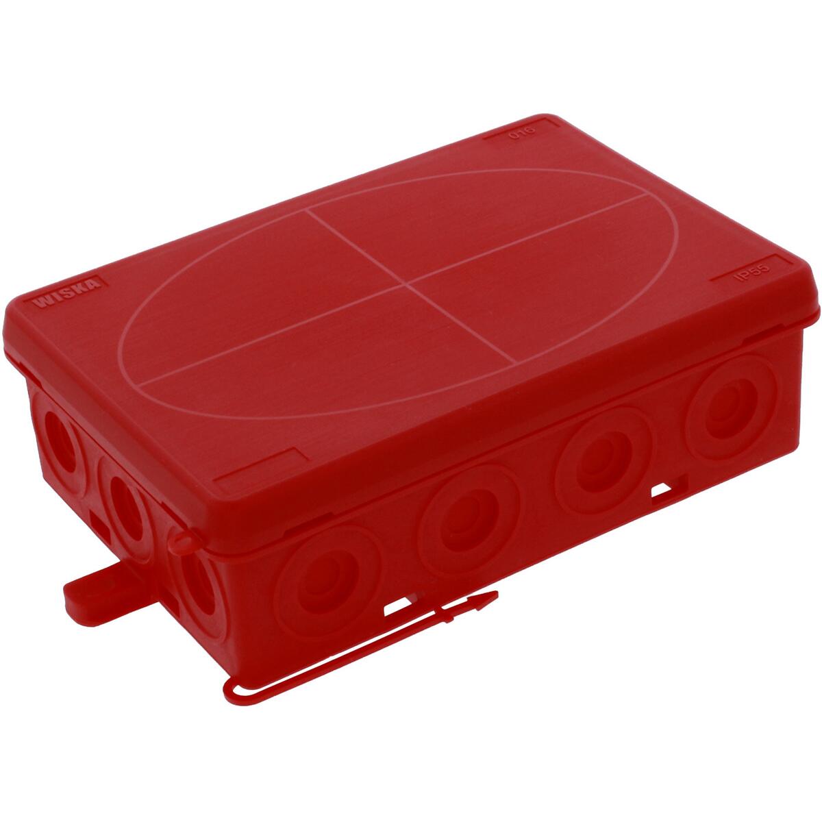 Wiska KA 016 RD Kabelabzweigkasten, IP55, 125x86x41mm, rot (10109600)