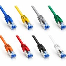 InLine Patchkabel, S/FTP (PiMf), Cat.6A, halogenfrei