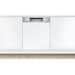 Bosch SMI4ECS14E Teilintegrierter Geschirrspüler, 60 cm breit, 13 Maßgedecke, EfficientDry, Silence Plus, Edelstahl