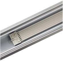 Philips MAXOS TST5 Tragschiene 4MX656 49x, 7x2,5 mm², Stahl, weiß 