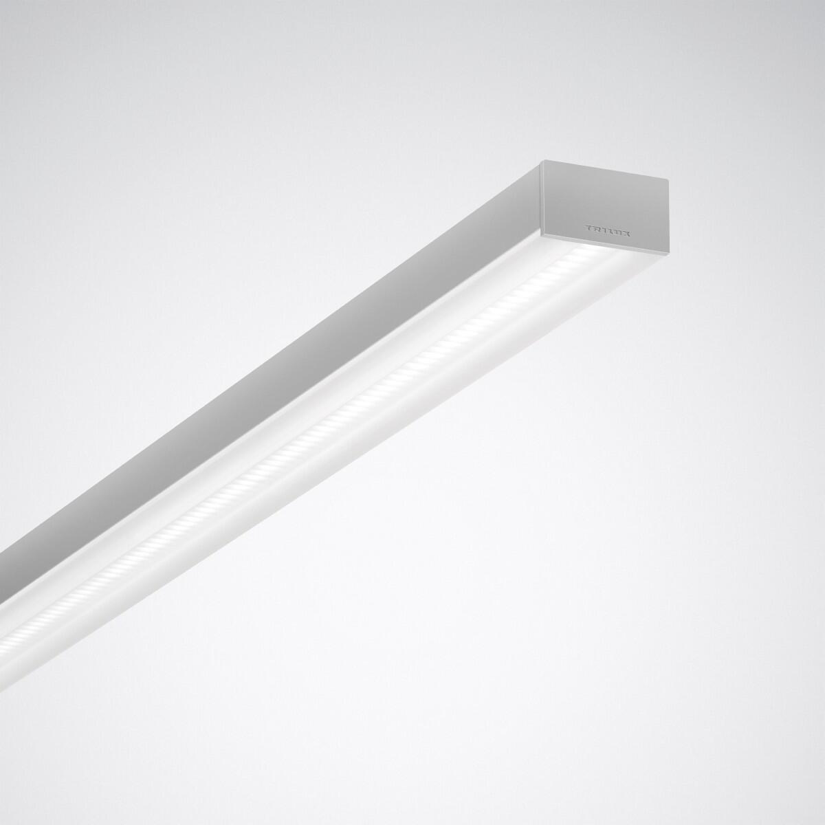 Trilux LED-Anbauleuchte für Einzel- oder Lichtbandanwendungen SFlow D1-L MRWD LED3200-840 ET, silbergrau (6895540)