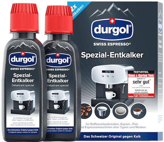 Durgol swiss espresso Spezial-Entkalker für alle Kaffeemaschinen