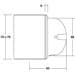 Brumberg WALL KIT68 LED-Wandeinbauleuchte, für Gerätedosen, 35.0 lm, 3000 K, Weiß (10159073)