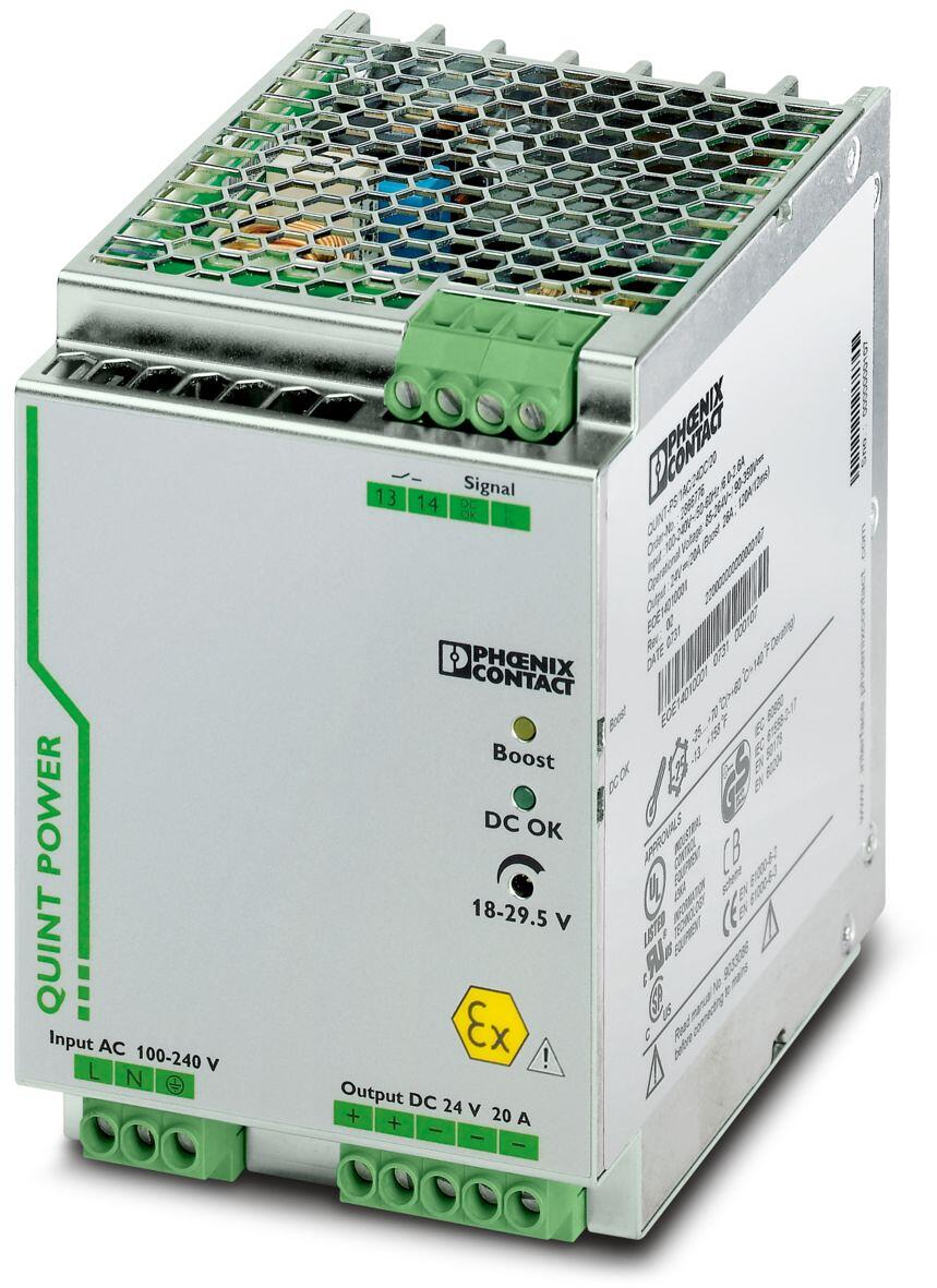 Phoenix Contact QUINT-PS/1AC/24DC/20/CO Stromversorgung, schutzlackiert (2320898)