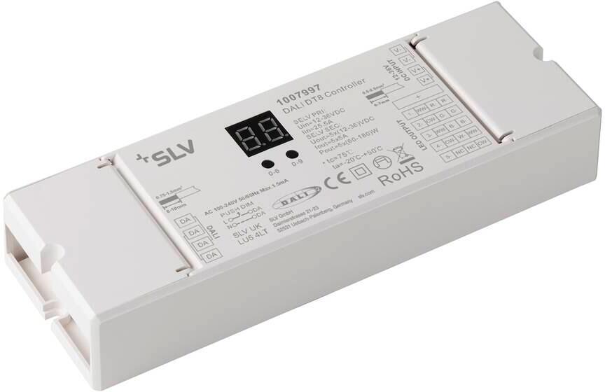 SLV Controller 24V LED Strip, DALI, DT8, 5 Kanal (1007997)
