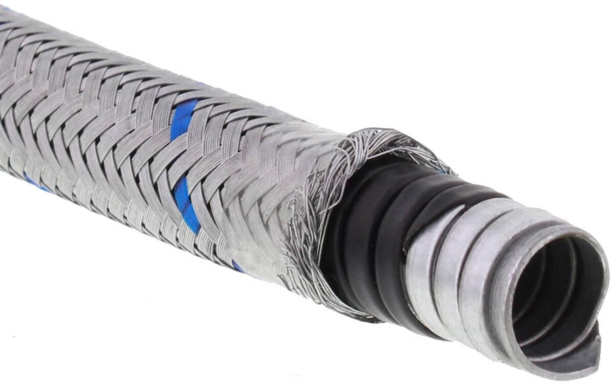 Wiska BMCG-PVC-C-BG Schutzschlauch, Stahl, PVC und verzinktes ...