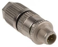 Harting Sensor-/Aktor-Datensteckverbinder, M12, grade Polzahl, 4-Polig (21032811405)