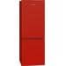 Bomann KG 320.2 Stand Kühl-Gefrierkombination, 49,5cm breit, 175l, stufenlose Temperaturregelung, rot