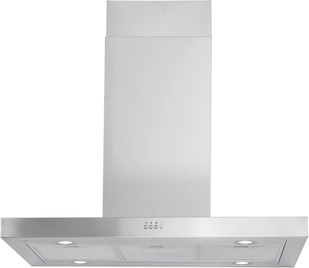 PKM 8099ISZ Inselhaube, 90 cm breit, 642 m/h, TouchControl, LED Beleuchtung, 3 Leistungstufen, Edelstahl