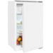Exquisit EKS131-3-040F EEK: F Einbau Kühlschrank mit Gefrierfach, Nischenhöhe 87,8cm, 118L, Schlepptürtechnik, LED, manuelle Temperaturregelung, weiß