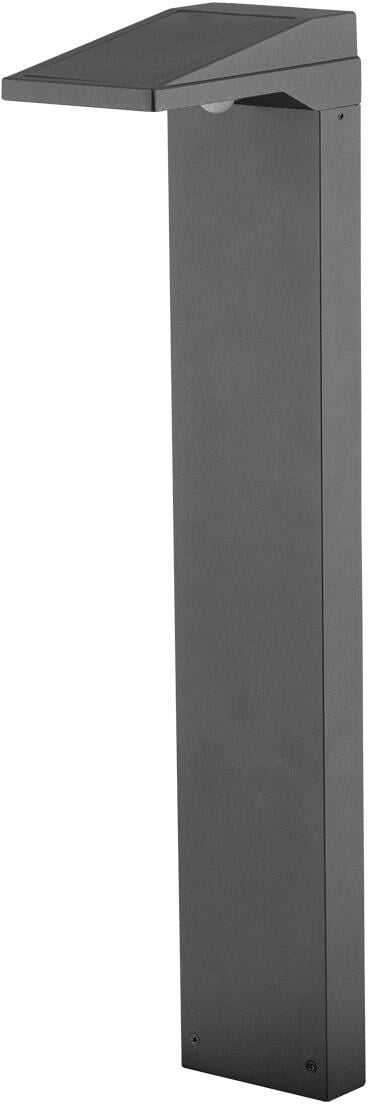 EVN SOLAR LED Wegeleuchte 650mm, IP54, Solar, 1W, 3000K, 96lm, mit Dämmerungs- und Bewegungssensor, anthrazit (WLS541502)