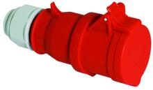 Bals CEE Kupplung, 16A, 4-polig, 6h, IP44, 400V, rot (3130)
