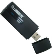 Longshine USB 3.0 WLAN Stick, Wireless Netzwerkadapter, 300Mbit/s, schwarz (LCS-8133)
