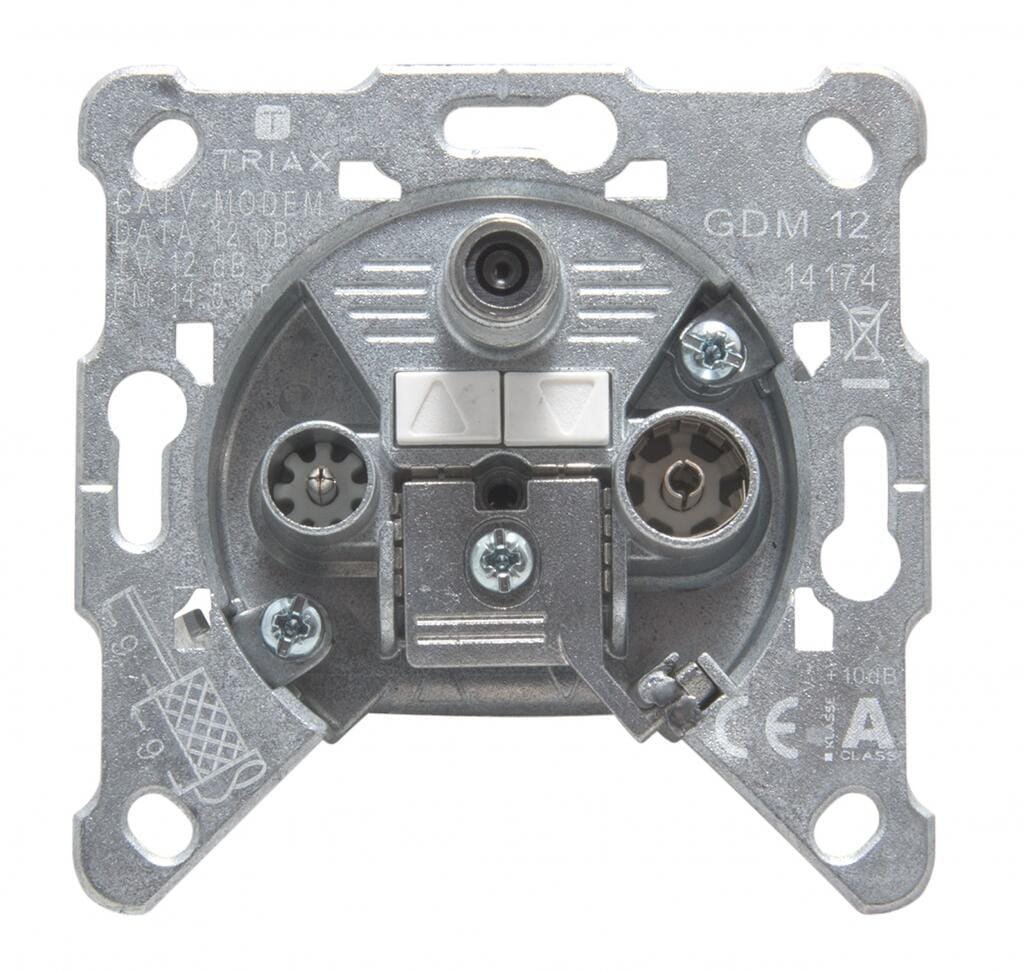 Triax GDM 12 Mediadose 3-fach Durchangsdose (306273)