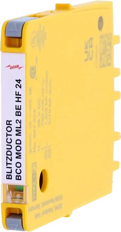 Dehn BCO MOD ML2 BE HF 24 Kombiableiter Schutzmodul für 2 Einzeladern BLITZDUCTORconnect mit Statusanzeige (927074)