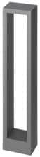 Brumberg ADDIA LED-Pollerleuchte 230 V AC, 50Hz, IP54, 10W, 413lm, 3.000K, schaltbar, graphit struktur 