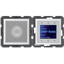 Berker 29809909 Radio Touch mit LS DAB+ S.1/B.x, polarweiß matt