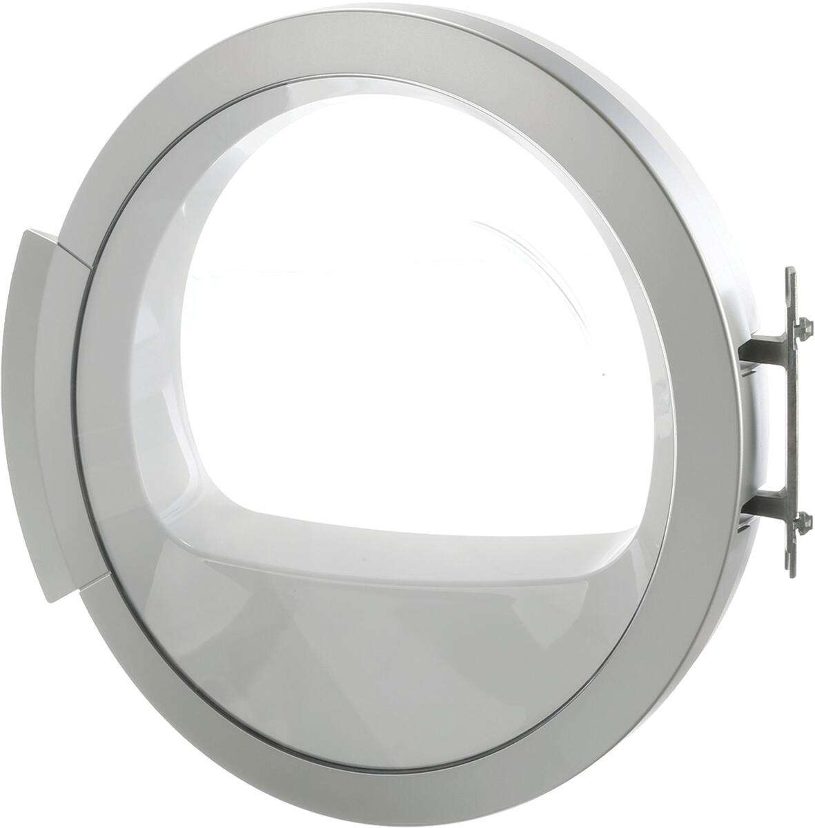 Bosch Siemens 11012062 Fenster, Komplette tür mit glas (silber-weiß)