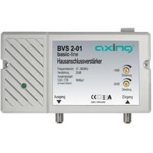 Axing BVS 2-01 CATV-Verstärker, 25dB, 98dB, µV, Downstream, 47-862MHz (BVS00201)
