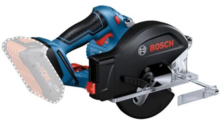 Bosch GKM 18V-50 Akku-Kreissäge L-Boxx, mit Kreissägeblatt 136x20mm, 18 V (06016B8001)