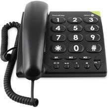 Doro PhoneEasy 311c Seniorentelefon, schwarz (380001)