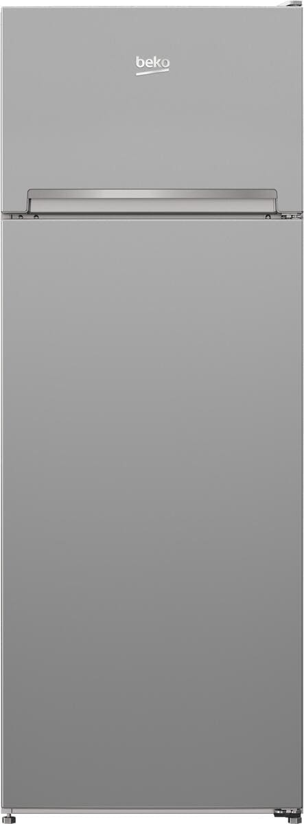 Beko RDSA240K40SN Stand Kühl-Gefrierkombination, 54 cm breit, 223 L, LED Illumination, silber