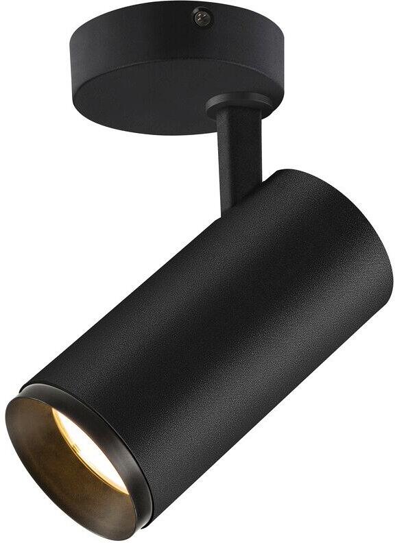SLV NUMINOS SPOT DALI M Indoor LED Deckenaufbauleuchte 24°, 20,1W, 1925lm, 2700K, schwarz/schwarz (1004482)