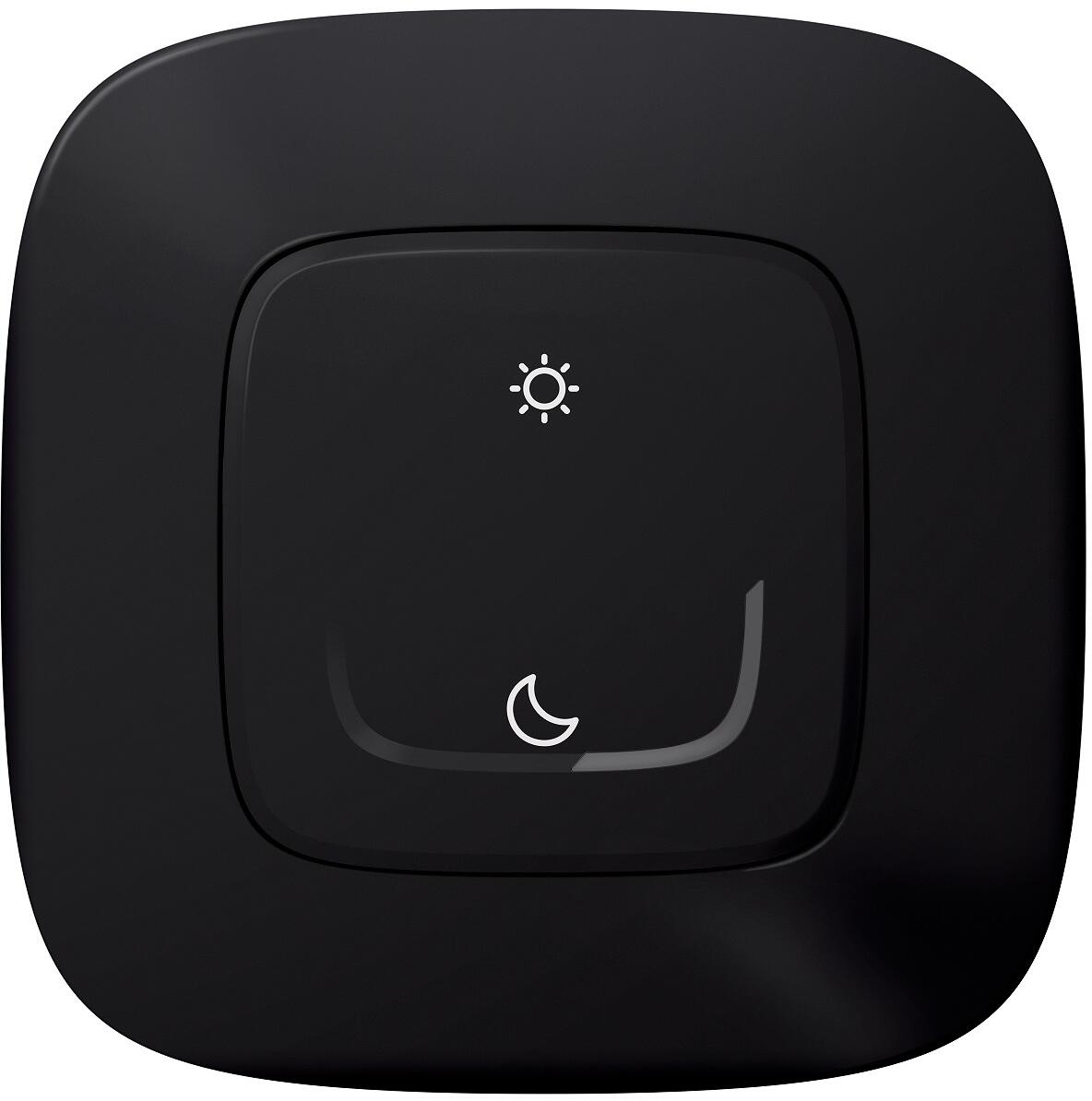 Legrand 752889 Valena Allure with Netatmo Szenentaster 2-fach, schwarz