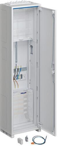 Hager ZB313M1N Komplettschrank, universZ, 1100x300x205mm, 1 Zählerplatz, SKII, IP44, 1-Feld, ohne Sammelschieneneinspeiseklemme