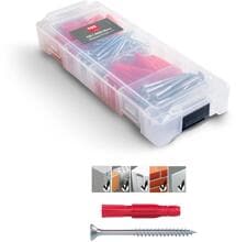 TOX L-Boxx Micro Allround Tri 6/8 + S mit Schrauben Sortiment (094900806)