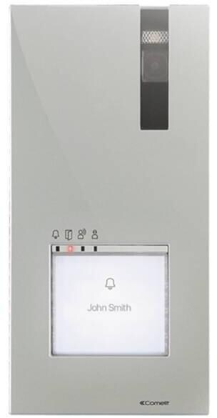 Comelit 4893M Türstation Quadra Video Handycap mechanische Tasten SB2, grau