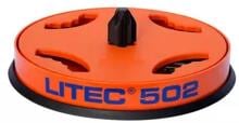 Litec Universal Kabelabroller, Traglast: max.380 Kg, optimierter Halt durch Litec-Lock, schwarz orange (L502-SWOR)