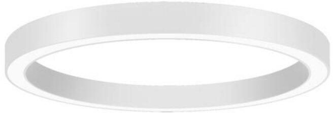 Brumberg BIRO CIRCLE LED-Anbau-Ringleuchte, D=600mm, H=100mm, 40W, 4241lm, 4000K, direkt, DALI DT6 dimmbar, Betriebsgerät, weiß (13570174)