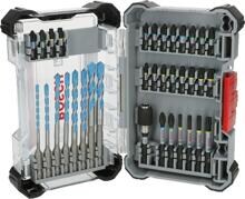 Bosch Pro Impact Bohrer- und Bit-Set, mit Bithalter, Multifunktionsbohrer, grau (2608522518)