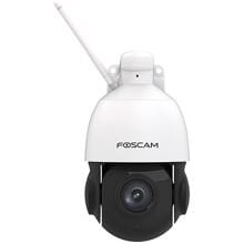 Foscam SD2X Überwachungskamera inkl. 64 GB MicroSD, 18-facher optischer Zoom, 360°-Blickwinkel, schwarz/weiß