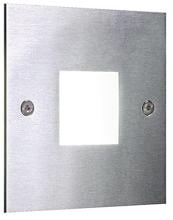 Brumberg LED-Orientierungsleuchte, 230V, 1,2W, 3100K, Edelstahl (P3930WW)