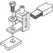 Hensel VA630 Verdrahtungsband-Anschlussklemme zum Direktanschluss von lamelliertem Kupfer-Verdrahtungsband, bis 630 A