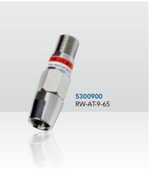 braun teleCom RW-AT-9-65 Rückweg-Dämpfungsstecker in F-Technik, 9,0 ± 0,5 dB, (53100900)