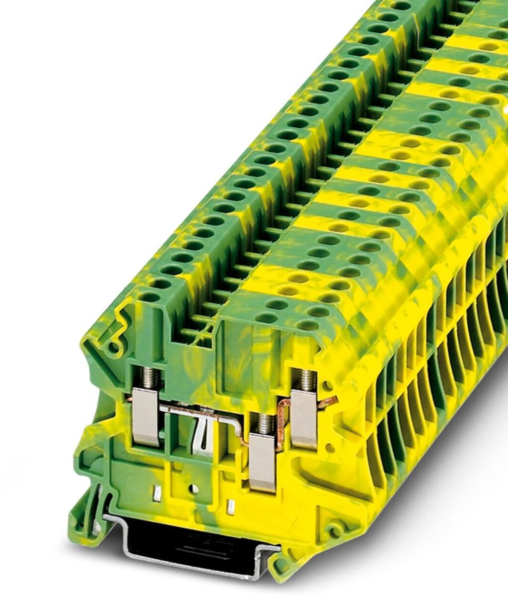 Phoenix Contact UT 2,5-TWIN-PE Schutzleiter-Reihenklemme, 0,14-4mm² ...