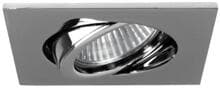 Brumberg PAYTON-S LED-Einbaustrahler, 3W, schwenkbar, 38°, Aluminium/Glas, eckig