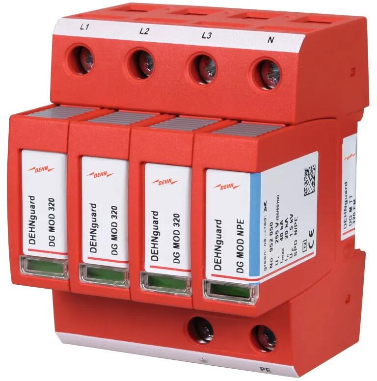 Dehn DEHNguard M TT 320 FM Überspannungsableiter, Typ 2, 4-polig, für TT- und TN-S-Systeme (952325)