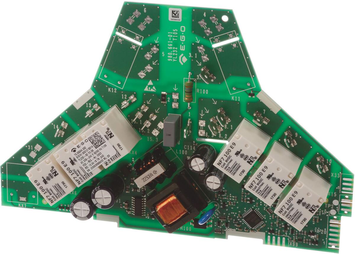 Bosch Siemens 12019442 Relaismodul, Relaisplatine YL232-52 N17