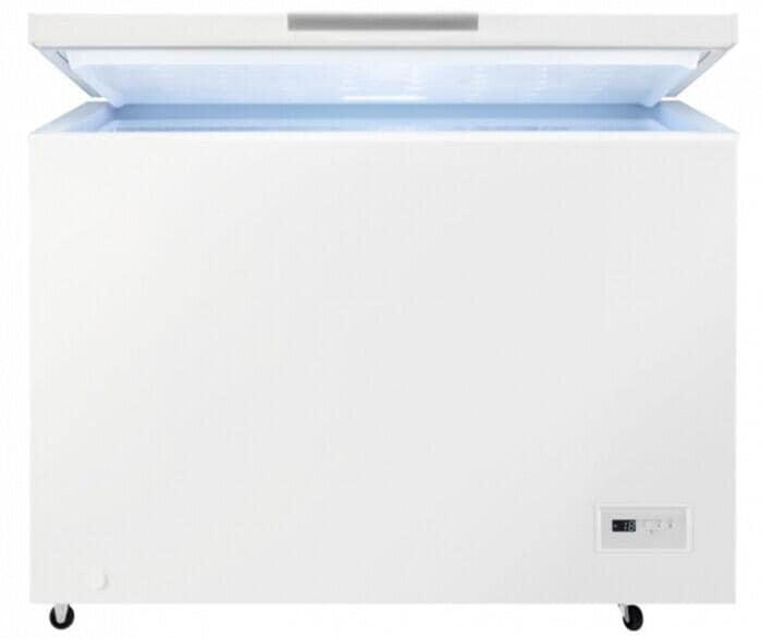 AEG AHB526D1LW Stand Gefriertruhe, 96 cm breit, 254 L, mit Korb, Innenraumbeleuchtung, weiß