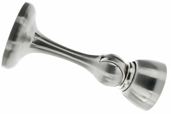 Burg Wächter TWM 2495 Ni SB Magnet-Türstopper, Wandmontage, Haltekraft 6-7 kg, Edelstahloptik (15721)